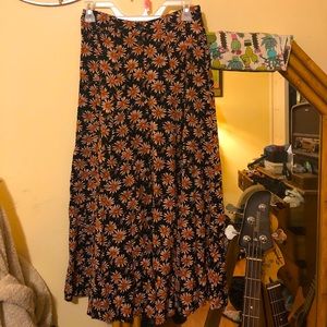 Vintage flowered skirt